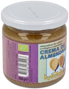 Crema De Almendras Tostadas  330Gr. Bio de Monki