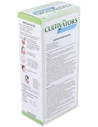 Negro Tinte Organico 100Gr. Ecocert de Cultivators