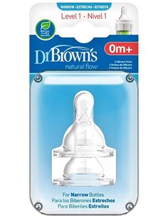 Tetina Options B/Estre Sili Redon R-N N1 +0M 2Un de Dr. Brown´S