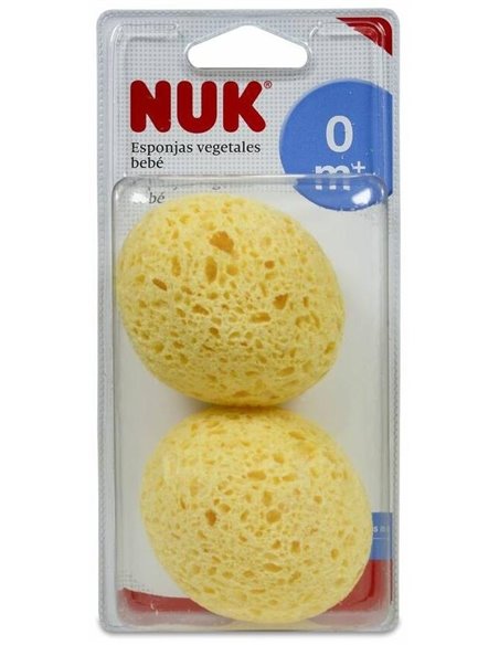 Esponja 100% Vegetal 2Ud. de Nuk