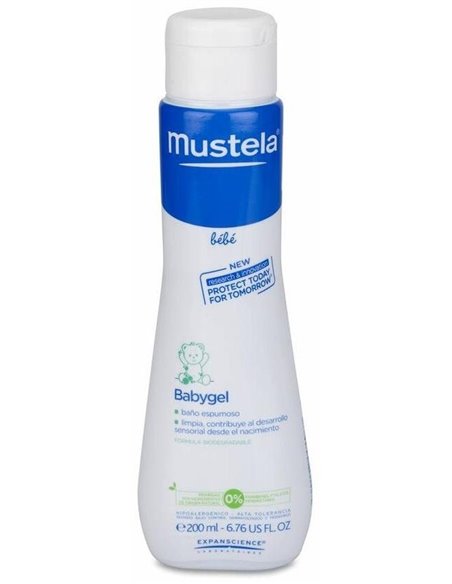 Babygel Baño De Espuma Bebe-Niño 200Ml. de Mustela