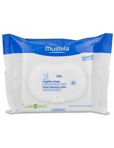 Toallitas Limpiadoras Bebe-Niño 25Uds.** de Mustela