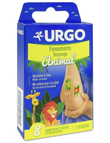 Urgo Animal Kids Tatto 8Apositos de Urgo