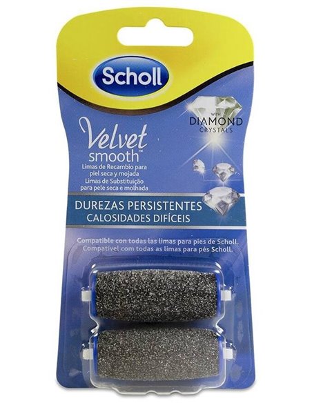Recambio Lima Scholl Velvet Diamond Dureza 2Uni de Scholl