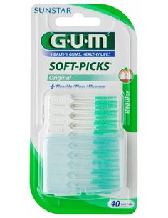 Cepillo Interdental Soft Picks Regular Verde de Gum