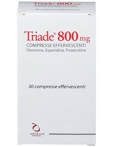 Triade 800Mg 30Comp Efervescentes de Omikron