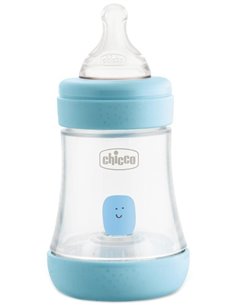 Biberon Perfect5 0 M + 150 Ml Sil Azul de Chicco