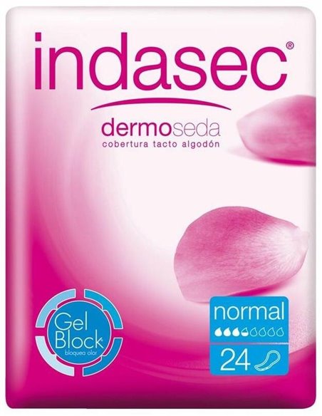 Compresa Indasec Discreet Abso Normal 155Ml 24Un de Indasec