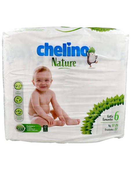 Chelino Pañal Inf Nature T/6 17-28Kg 27Un de Chelino