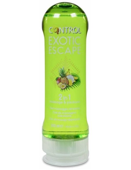 Exotic Escape Massage Gel 200Ml de Control