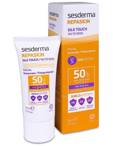 Repaskin Fotoprotector Spf50 Facial Tacto Seda 50M Sesderma