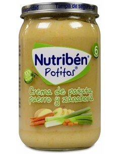 Nutriben Potito Crema Patata-Puerro-Zanahoria 235G de Nutriben