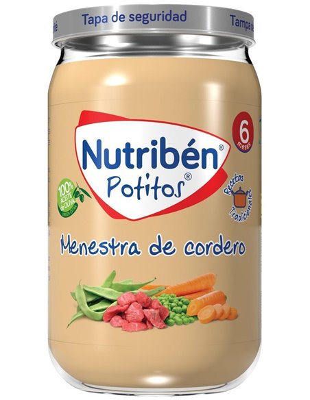 Nutriben Potito Menestra De Cordero 235Gr. de Nutriben