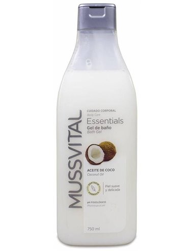 Mussvital Essentials Gel Leche Coco 750Ml de Mussvital
