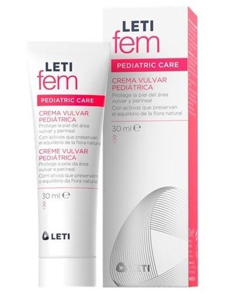 Letifem Crema Vulvar Pediat 30Gr de Leti