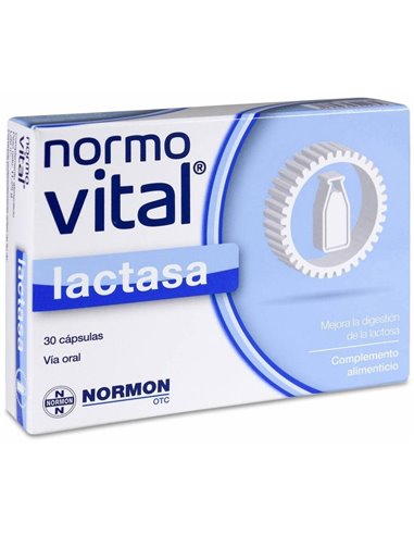 Normovital Lactasa 4500 30 Caps Normon