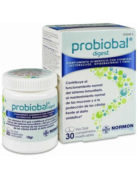 Probiobal Digest 30 Comp Masticables de Probiobal
