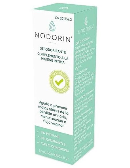 Nodorin Desodorizante Intimo 30Ml. de Devicare