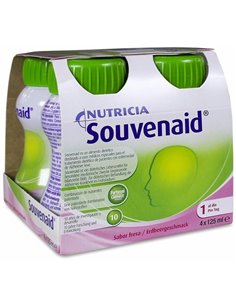 Souvenaid Fresa Botellas 4X125Ml de Nutricia