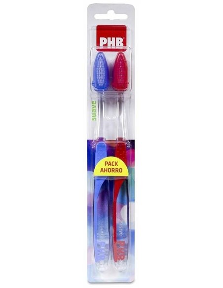 Phb Cepillo Dental Plus Suave Adulto Duplo de Phb