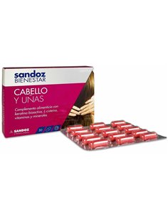 Sandoz Bienestar Cabello Y Uñas 30 Caps de Sandoz Bienestar