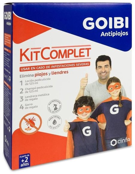 Goibi Antipiojos Elimina Cahmpu+Locion de Goibi
