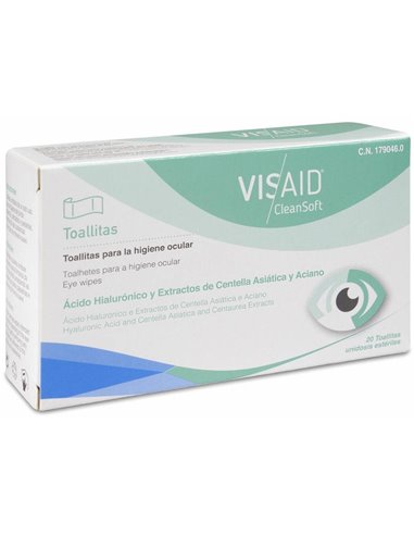 Visaid Cleansoft 20Toallitas de Visaid