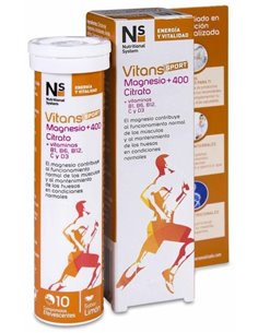 Ns Vitans Sport Magnesio +400 Citrato  10 Comp de Ns