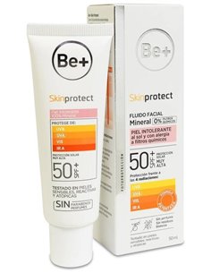 Be+  Mineral Facial P/Intol Spf 50+ Fluido 50Ml de Be+