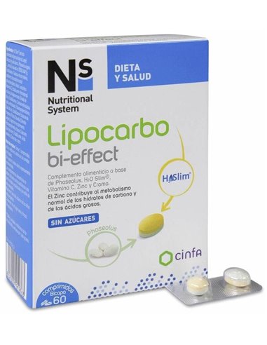 Ns Lipocarbo Bi-Effect 60 Comp de Ns