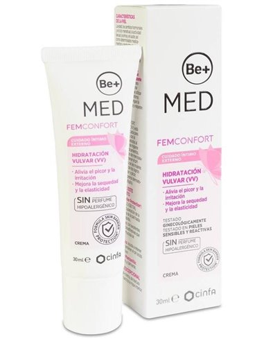 Be+Med Femconfort Hidratante Vulvar 30Ml de Be+