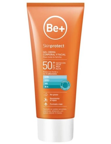 Be+  Facial Y Corporal Spf 50+ Gel Crema 100Ml de Be+