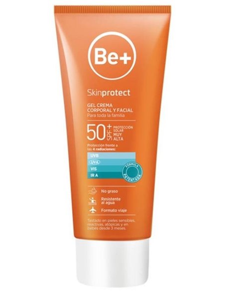 Be+  Facial Y Corporal Spf 50+ Gel Crema 100Ml de Be+