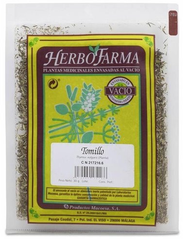 Macoesa Tomillo Herbofarma 20Gr de Macoesa
