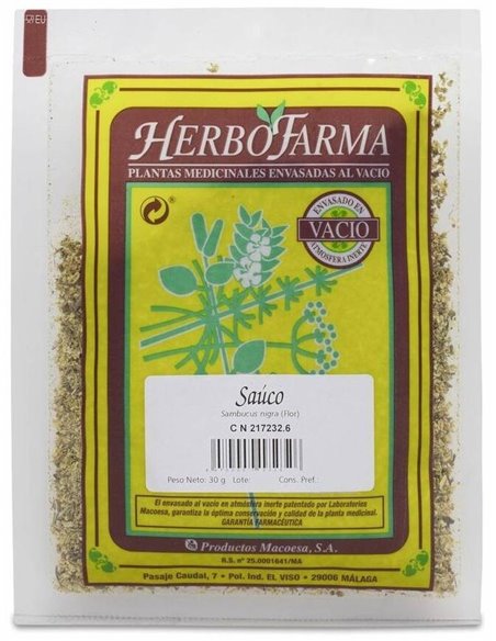 Macoesa Sauco Herbofarma 15Gr de Macoesa