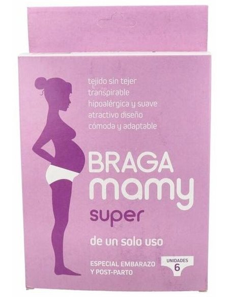 Braga Mamy Super Tst Embarazo / Postparto Caja 6Un de Mamy