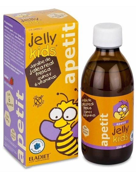 Jelly Kids Apetit J.Real 250Ml.Jarabe(Sabor Fresa) de Eladiet