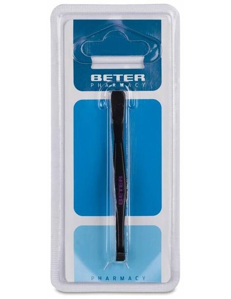 Pinza Depil Pavon Negra 24003 de Beter