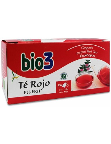 Bie3 Te Rojo Pu-Erh Infusion 25Sbrs. de Bie 3