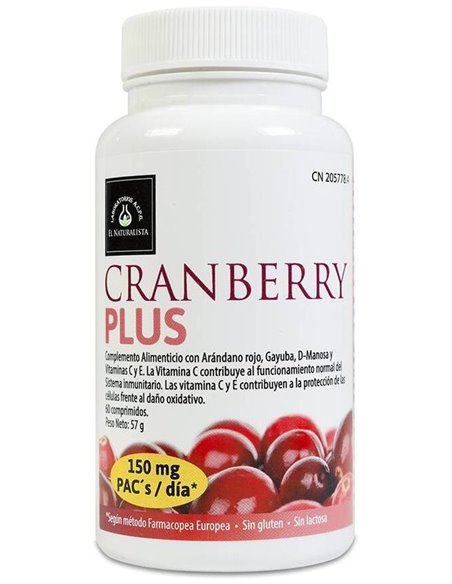 Cranberry Plus 60Comp. de El Naturalista