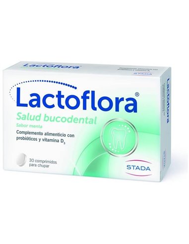 Lactoflora Salud Bucodental Menta 30 Comp de Lactoflora