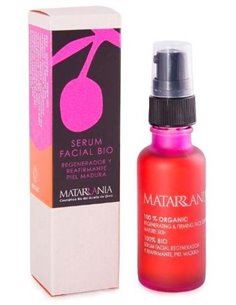 Serum Facial Regenerador-Reafirmante Piel Madura 30Ml. Bio de Matarrania