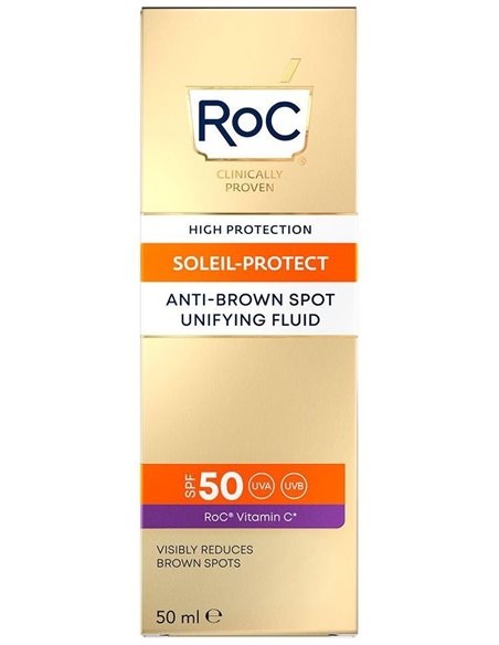 Roc Sol Fluido Antimanchas Spf 50+ 50 Mililitros Roc