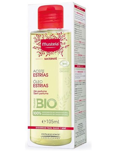 Aceite Estrias Maternidad 105Ml. Bio de Mustela