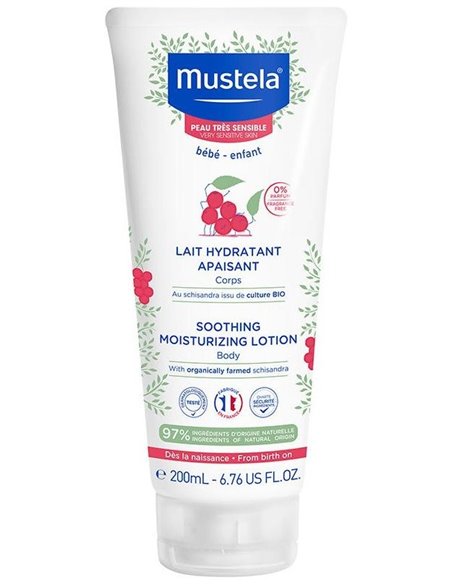 Leche Corp Confort Hidratante Bebe-Niño. 200Ml de Mustela