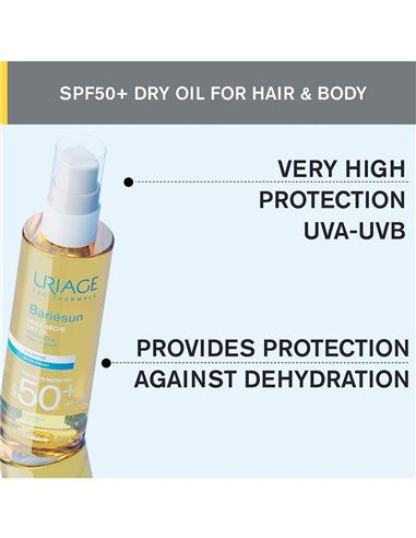 Bariesun Aceite Seco Spf50+ 200Ml. de Uriage