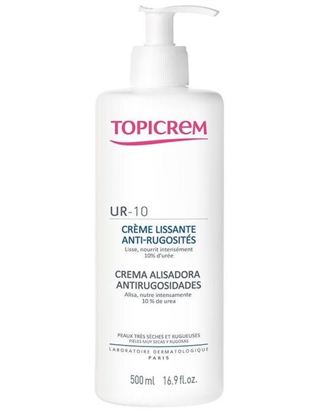 Topicrem Ur 10 Crema Alisadora Antiarrugas 500 Ml de Topicrem