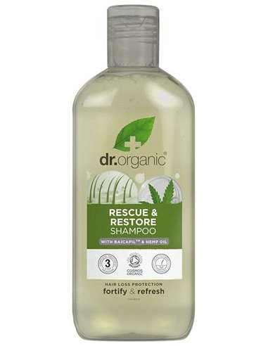Champu Rescate Anticaida Cañamo 265Ml de Dr. Organic