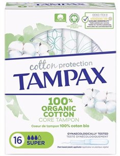 Tampax Natural Super 16 Unidades Tampax
