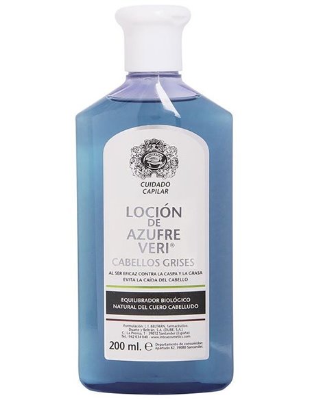 Locion Azufre Veri Cabellos Grises 200Ml de Veri